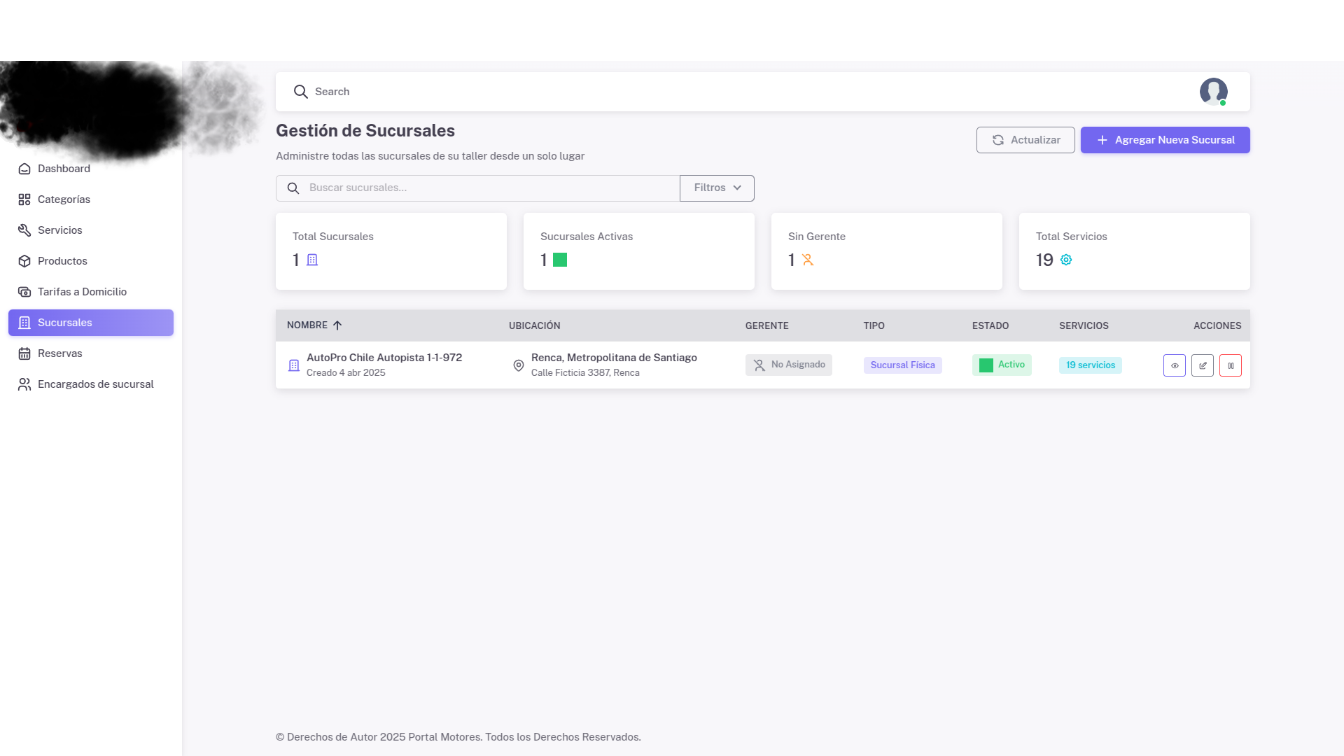Dashboard - historiales