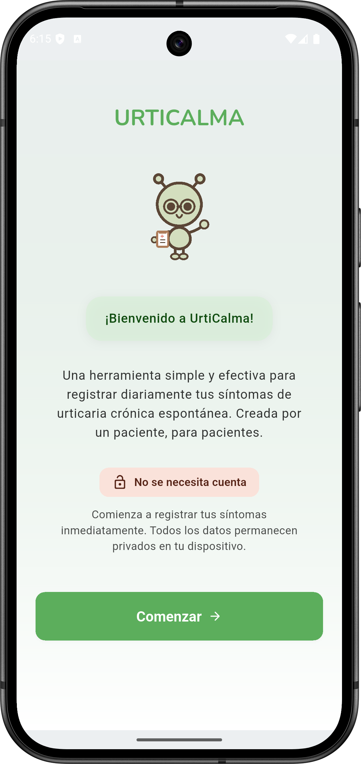 UrtiCalma App Preview